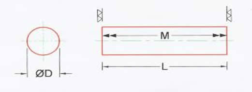 Cylindrical Magnets Axially Oriented